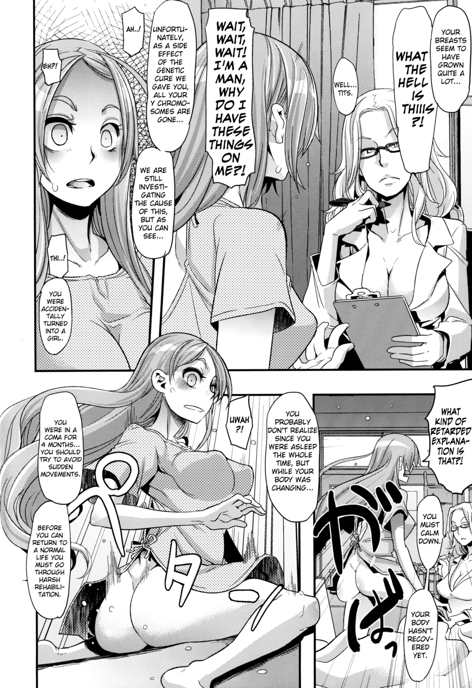 Hentai Manga Comic-TSF Monogatari Append 1.0-Read-6